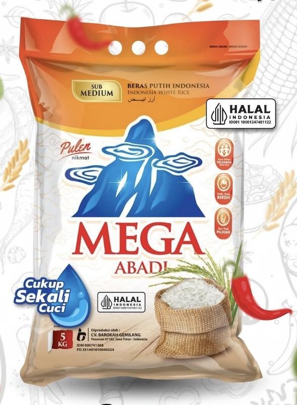 BERAS MEGA OREN 5KG