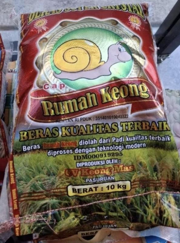BERAS RUMAH KEONG 10KG