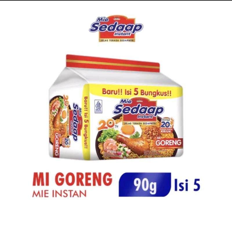 MIE SEDAP GORENG PACK 5PCS